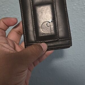 Carhartt Black Leather wallet.